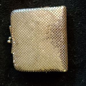 80s style metallic wallet